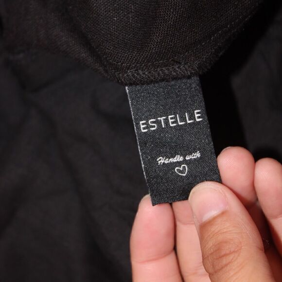 NEW Estelle Black shadow v neck Short Sleeve Dress Women. 2x - Picture 12 of 13